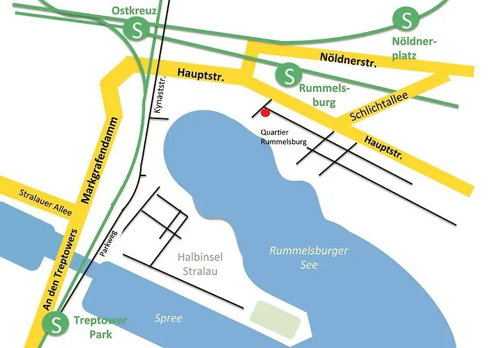 Rummelsburger Bucht Am Ostkreuz Berlin